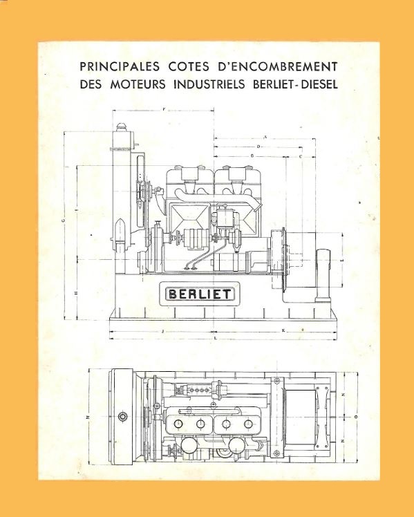 BERLIET Moteurs stationnaires 00005797