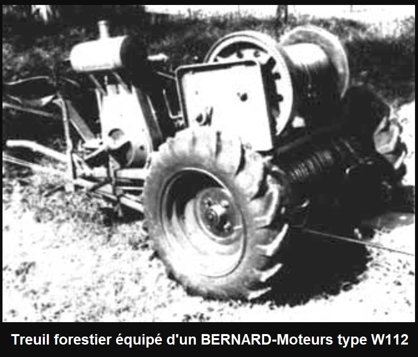 Moto-treuil forestier à moteur W112 000_0188