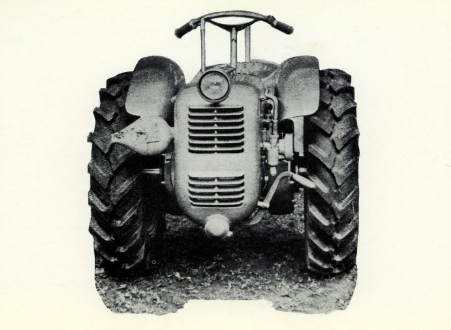 SACFEM Ital Fissore Rubino ; le petit tracteur motoculteur italien 00241