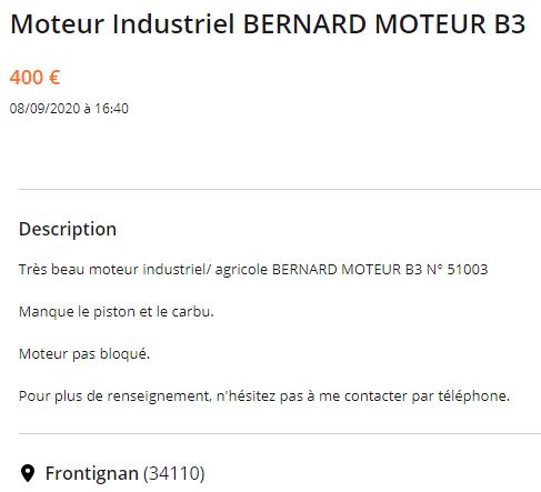 BERNARD-MOTEURS Type D3 00_0_112