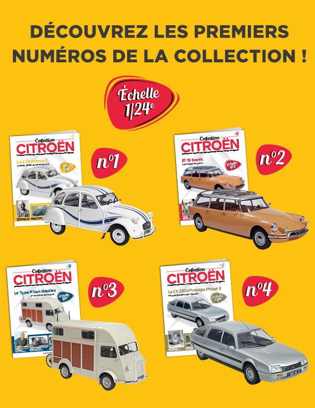 "Collection Citroën au 1/24ème" par HACHETTE - 2019   00_3_310