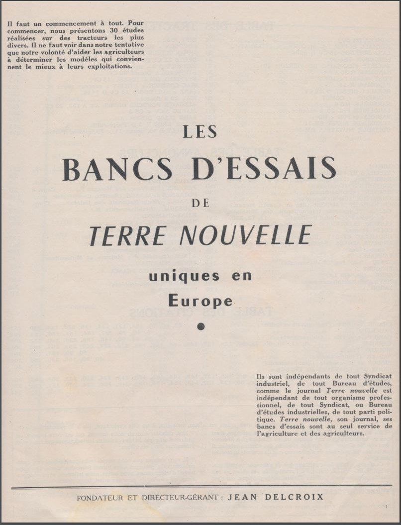 Essais tracteurs revue TERRE NOUVELLE 1957 a télécharger - Page 2 0378