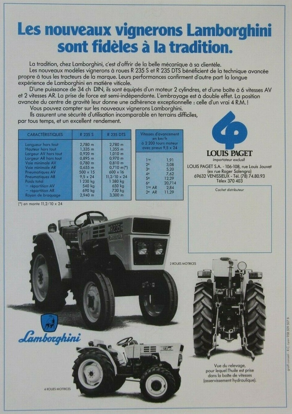 LAMBORGHINI la gamme de tracteurs Vignerons 0_0_0740