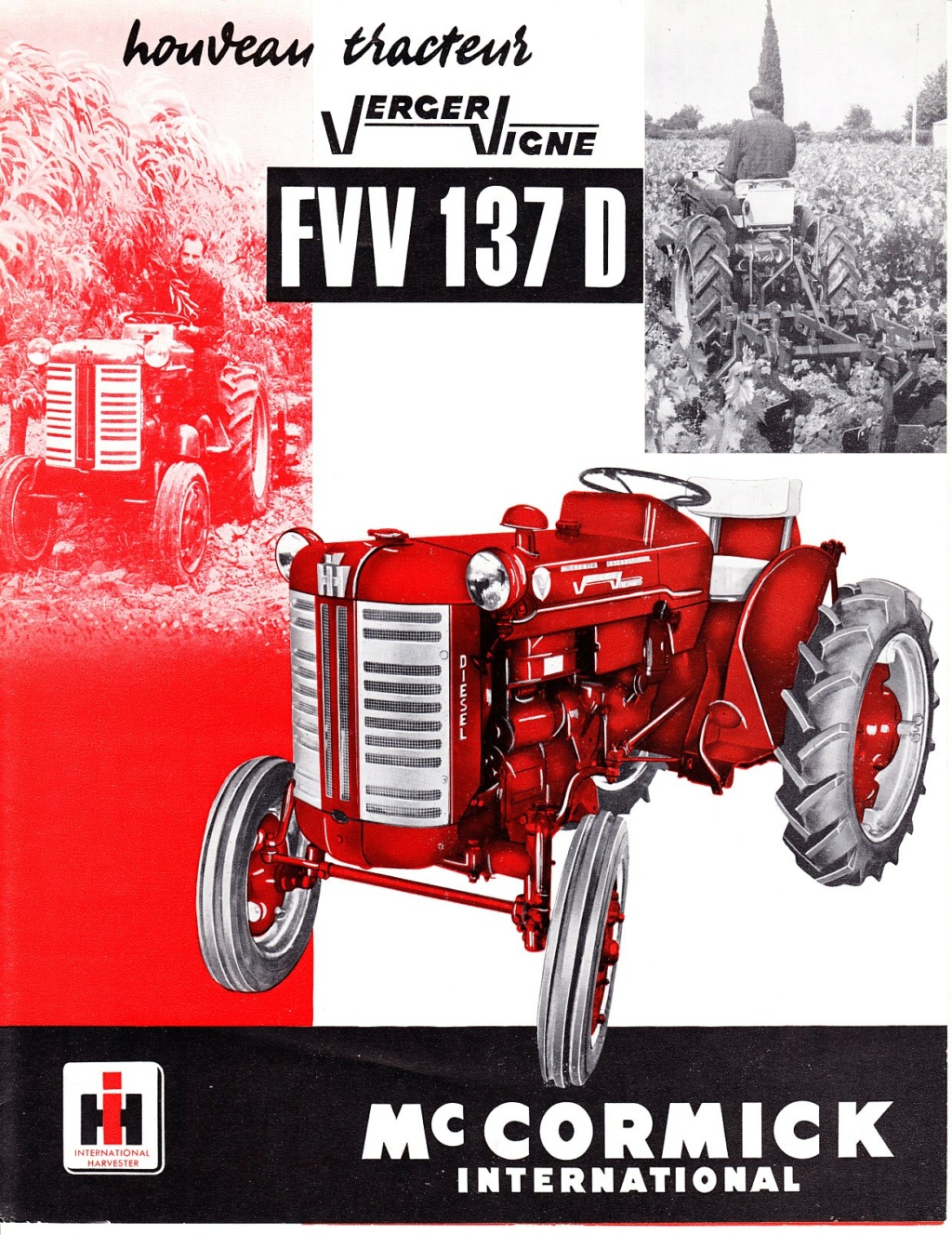 INTERNATIONAL HARVESTER - Mc CORMICK les tracteurs VIGNERONS 0_0_1692