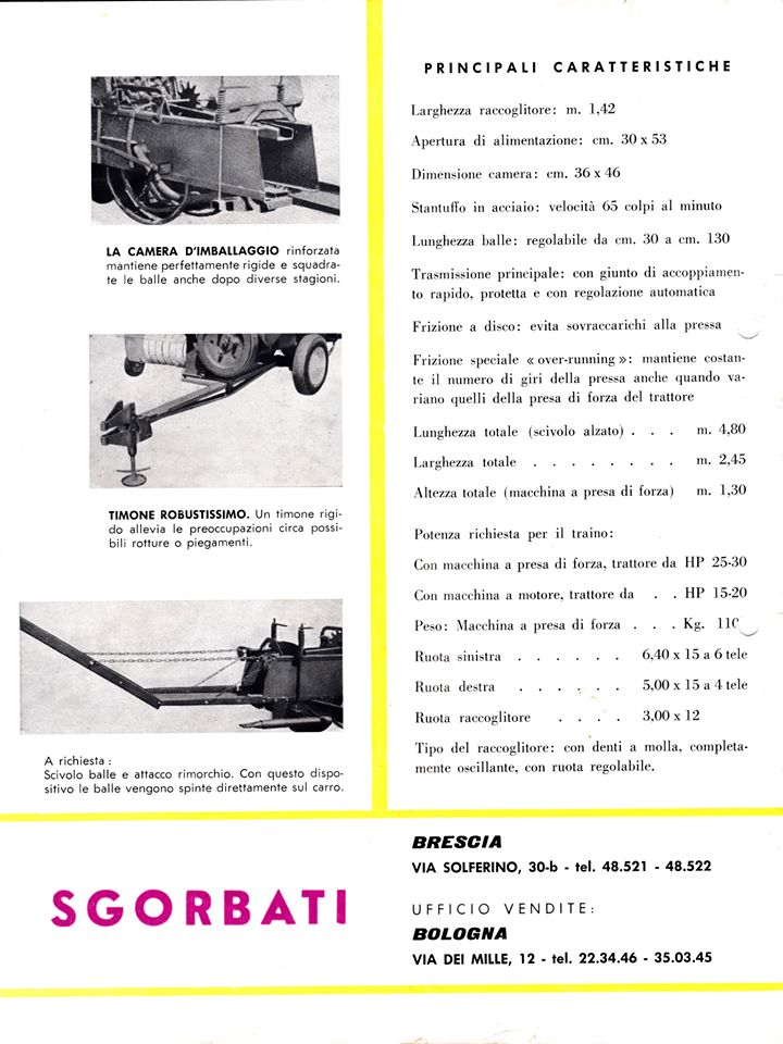 SGORBATI  presses ramasseuses italiennes (sous licence NH) 0_1384