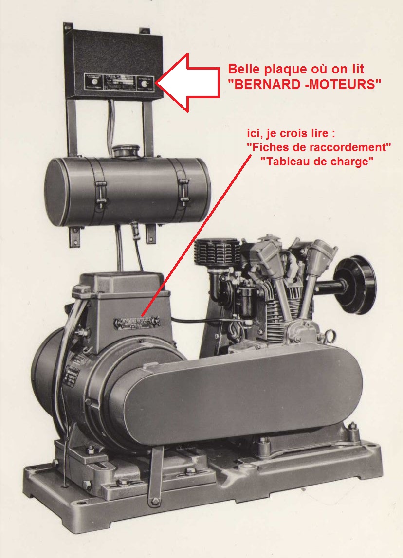 16 - GROUPES ÉLECTROGENES et Alternateurs BERNARD-MOTEURS - Page 3 0_1657