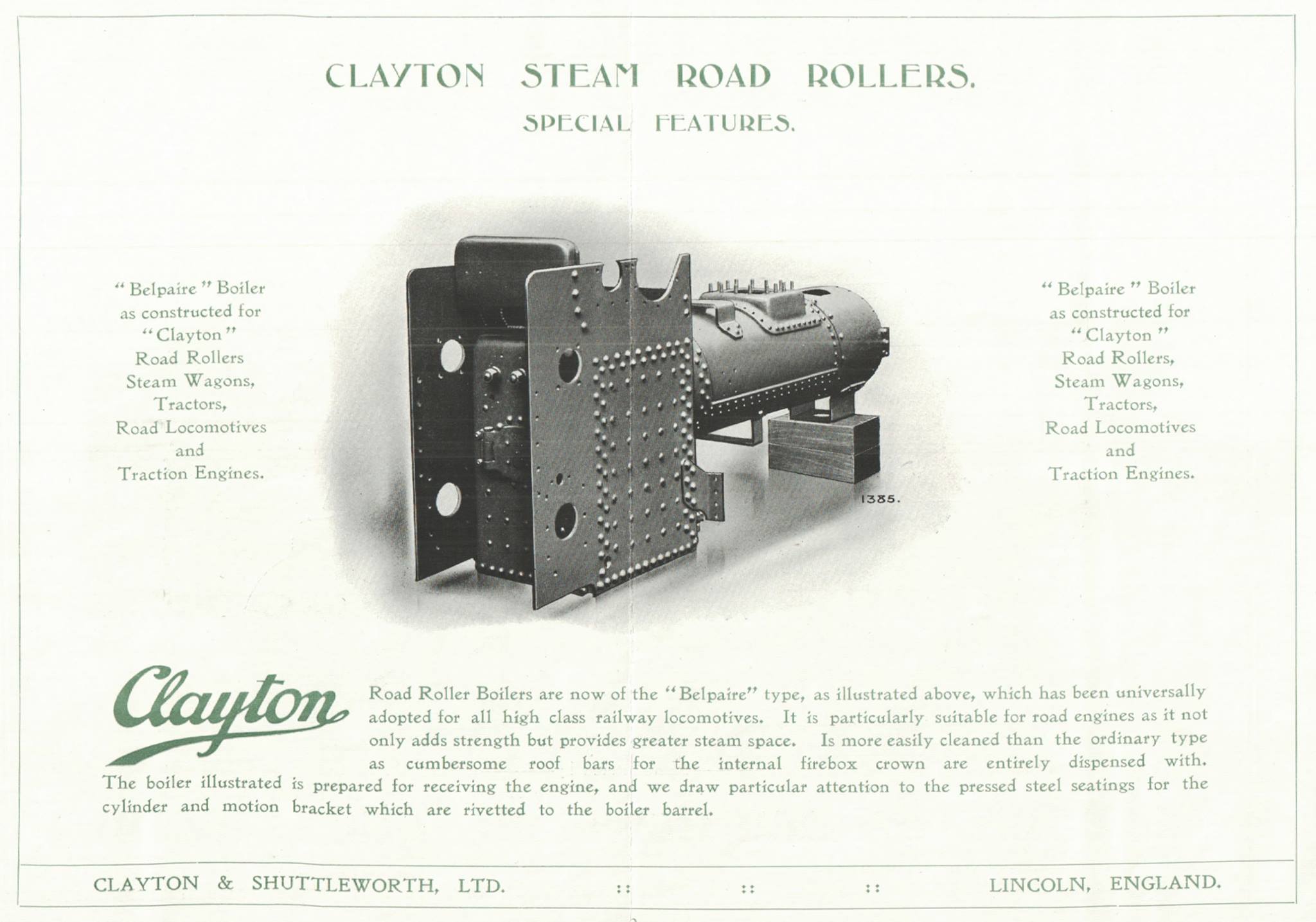Clayton-Shuttleworth  les machines à vapeur 0_2_1310