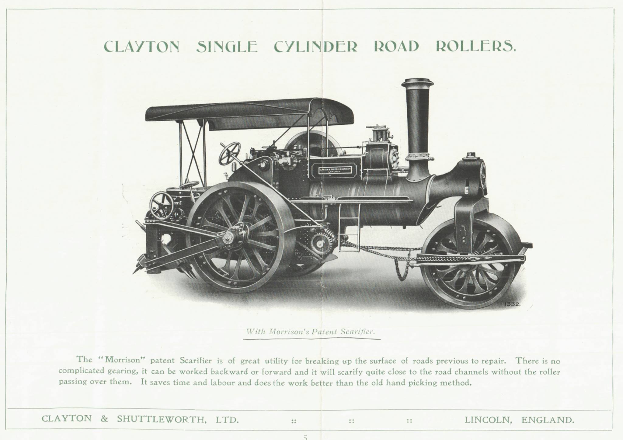 Clayton-Shuttleworth  les machines à vapeur 0_2_1610