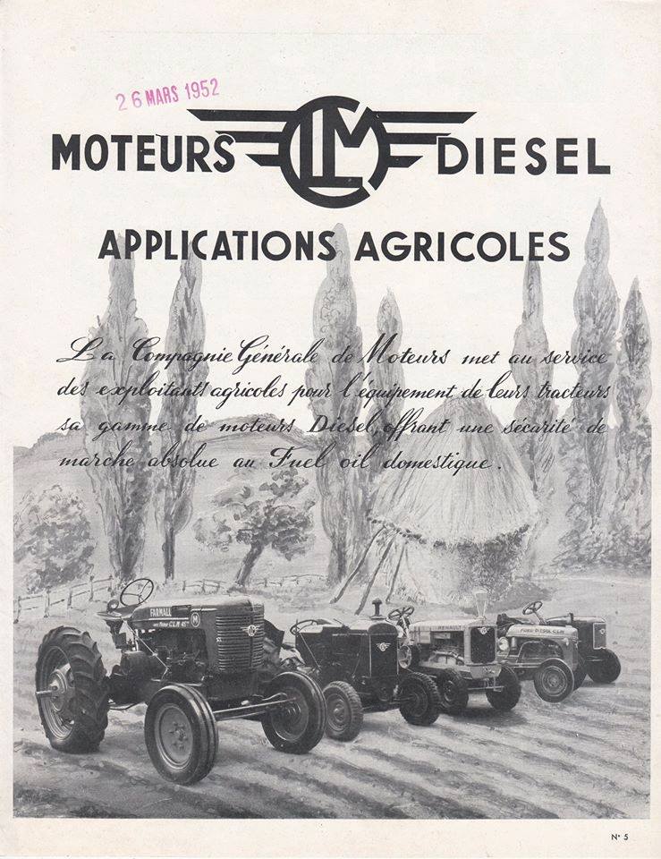 Les remotorisations de tracteurs essence avec moteur CLM (Cie Lilloise de Mécanique) 0_579