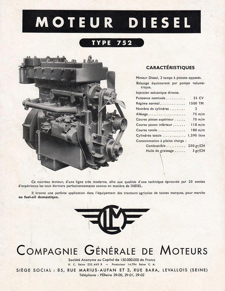 Les remotorisations de tracteurs essence avec moteur CLM (Cie Lilloise de Mécanique) 0_762