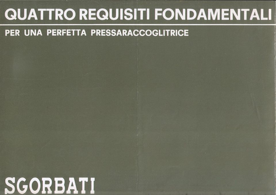 SGORBATI  presses ramasseuses italiennes (sous licence NH) 0_987
