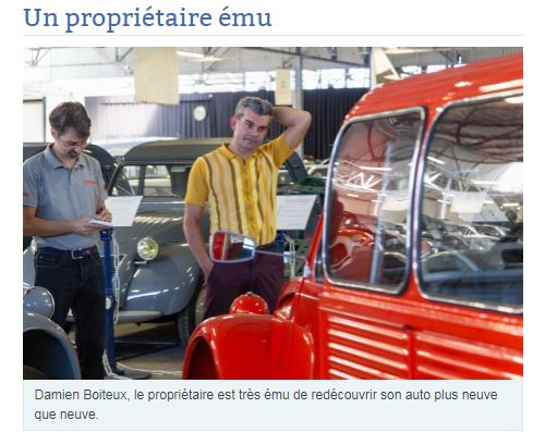 une 2CV fourgonnette  au Mondial de l'Auto 2018 (PARIS) 1274