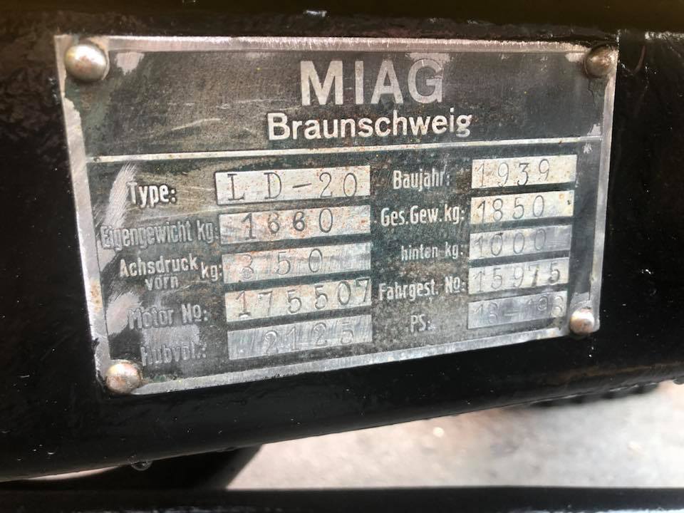 MIAG tracteur allemand 15199