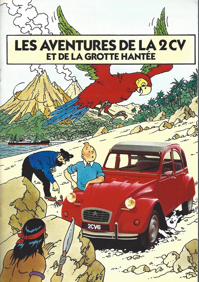 La 2cv en bande dessinée ! 1898