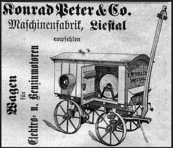 KONRAD PETER moteur suisse 19142