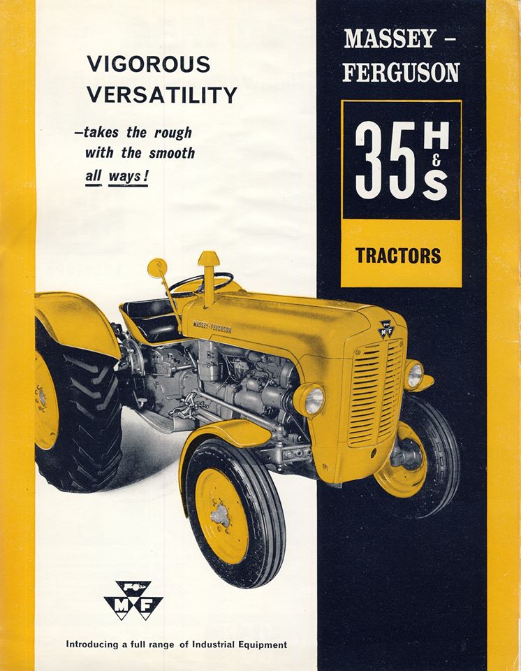 MASSEY-FERGUSON Industrial : des tracteurs jaunes 1_2422