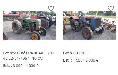 Vente aux enchères dans la Manche :voitures de collection, tracteurs anciens, engins agricoles et TP 1_2511