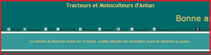 Votre avis sur le contrôle du FLOOD 2901