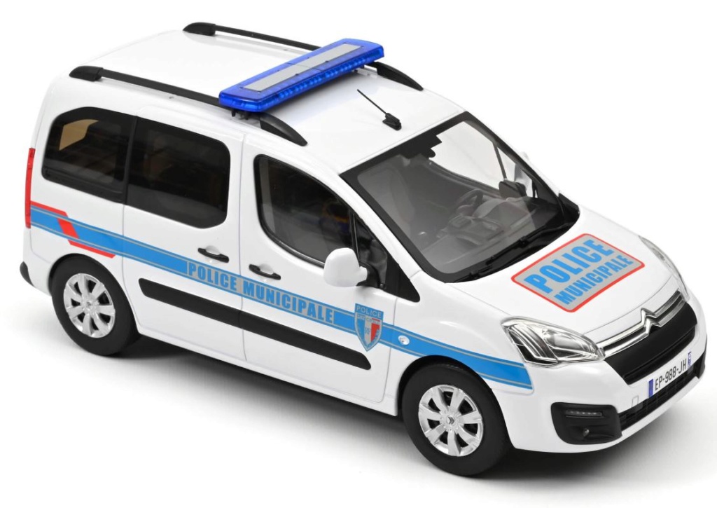 Citroën BERLINGO 2017 POLICE MUNICIPALE - NOREV Nouveauté au 1/18 31147