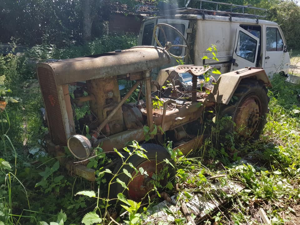 Tracteur artisanal "JP DIESEL" à moteur CLM 32141