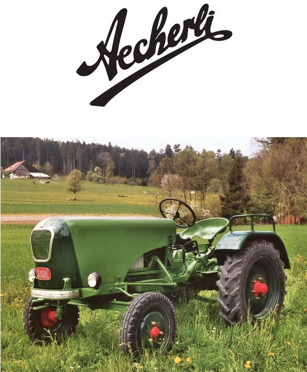 AECHERLI....tracteur suisse rare 3481