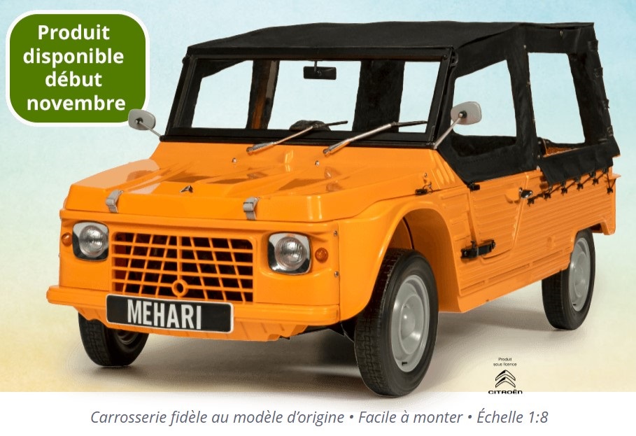 Citroën MEHARI 1/8 à monter 3_166