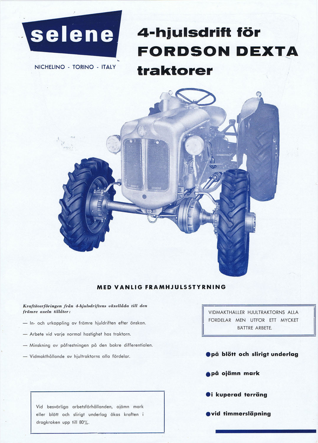 SELENE :Les tracteurs 4x4 à pont avant SELENE - Page 5 4674