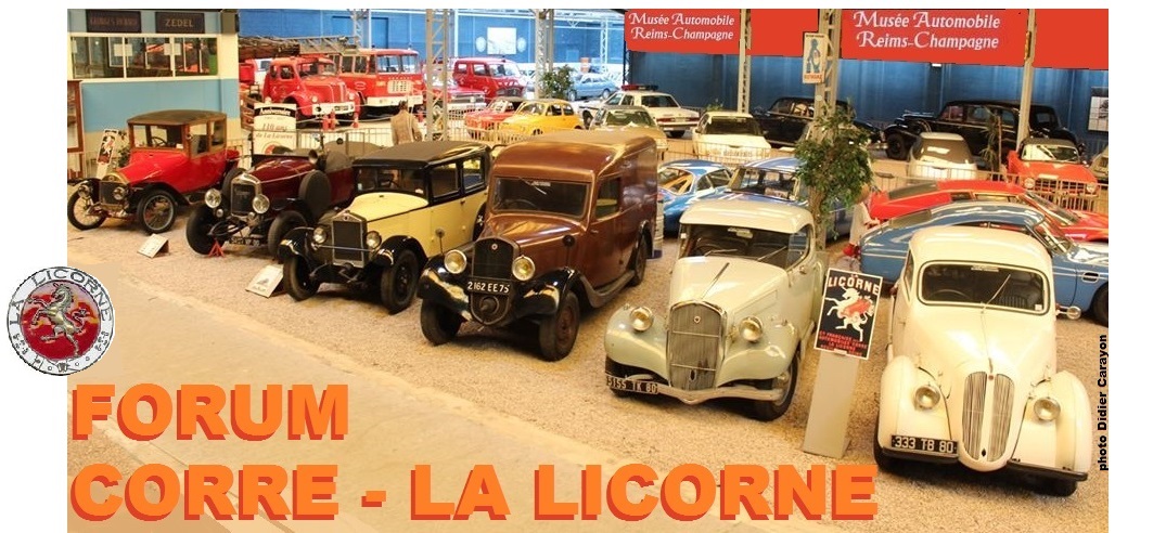 CORRE-LA LICORNE automobiles