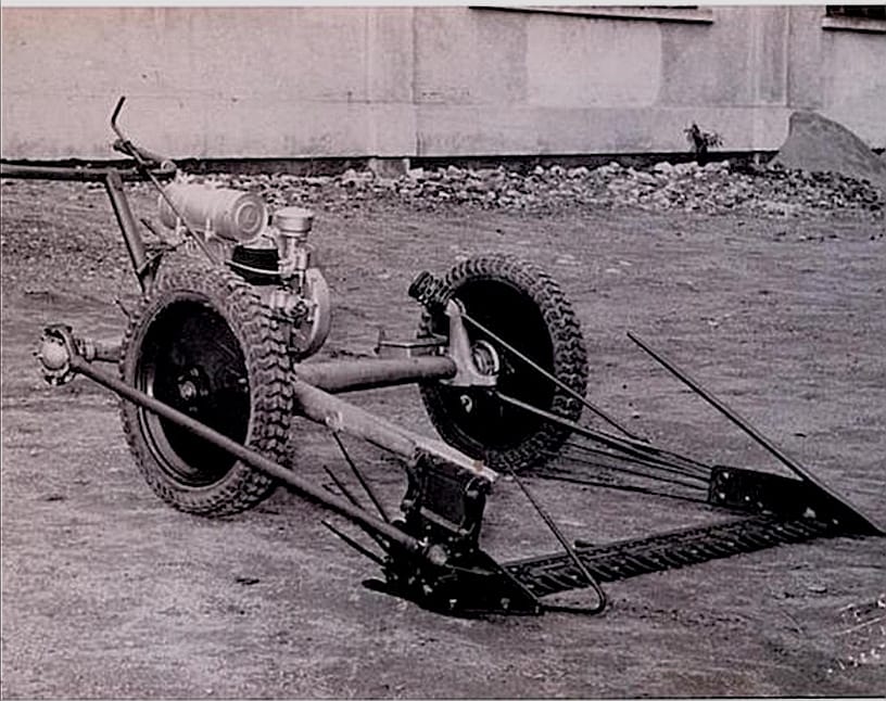 B.C.S. une des plus anciennes motofaucheuses de la Marque Italienne 6449