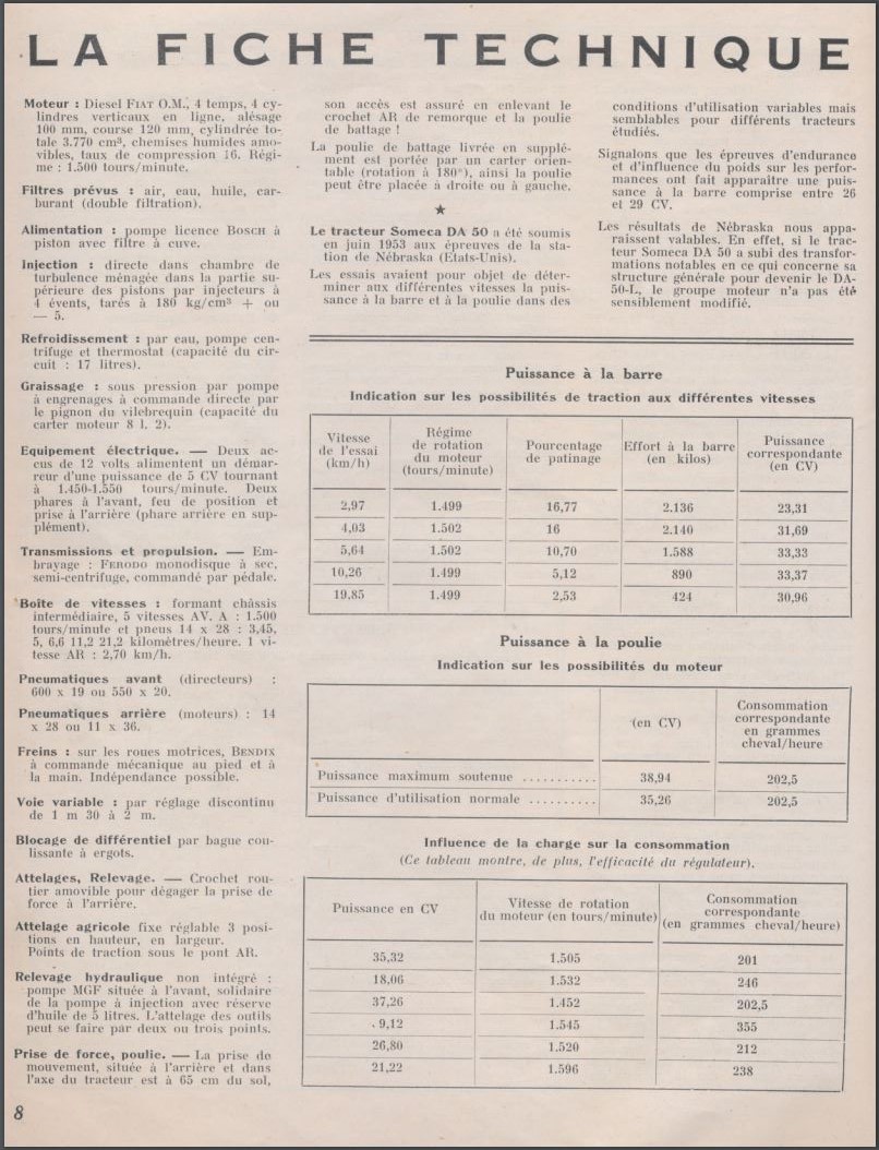 Essais tracteurs revue TERRE NOUVELLE 1957 a télécharger - Page 3 8354