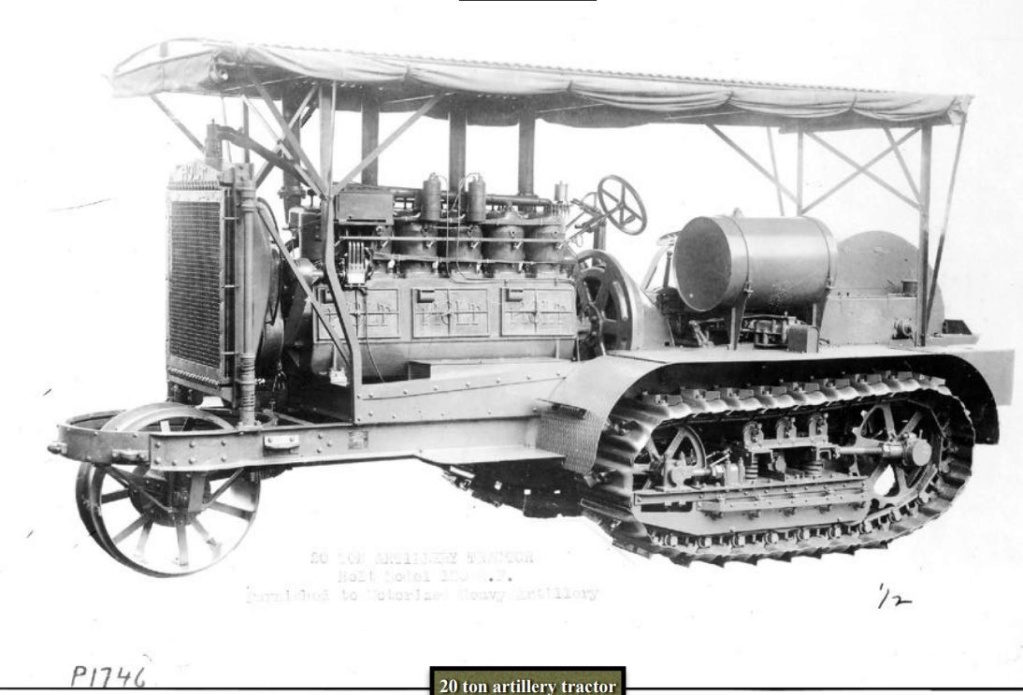 Tracteurs militaires en 1918 9345
