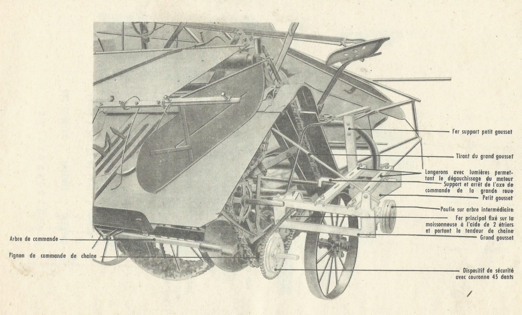 30 - Faucheuse à traction animale  motorisée par  BERNARD MOTEURS Bernar20