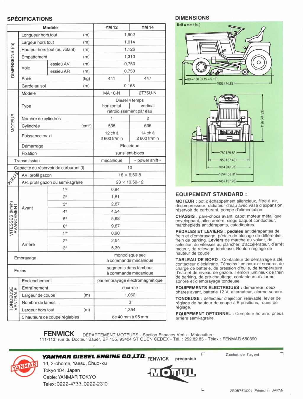 YANMAR micro-tracteurs Img20989