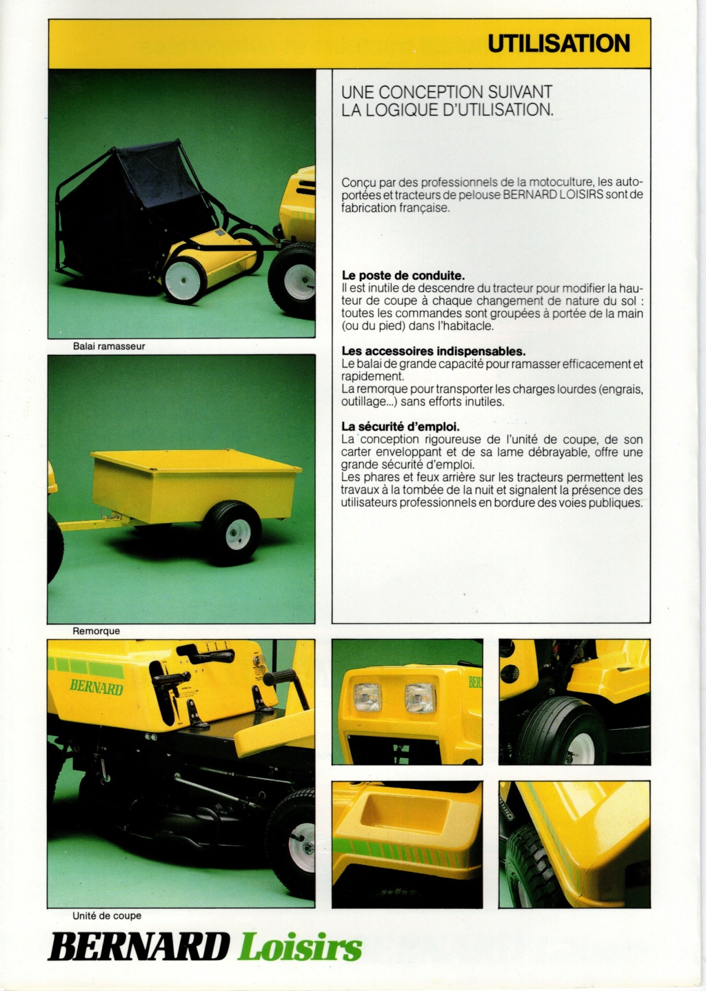 36 -c- Les tracteurs de pelouse BERNARD Loisirs Img21051