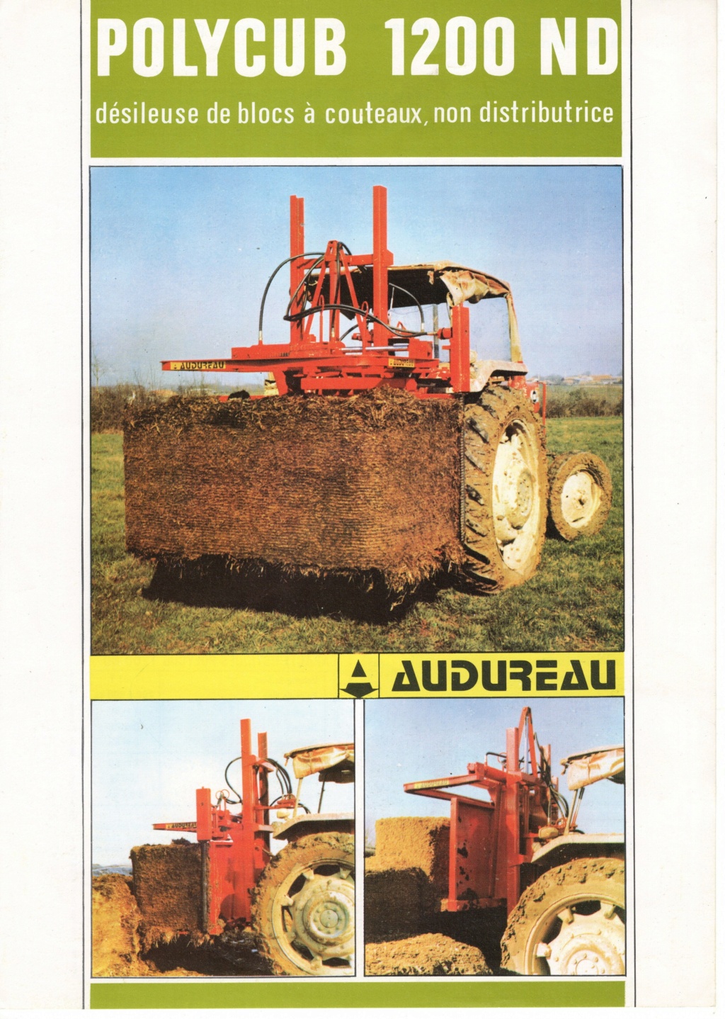 AUDUREAU : les équipements du tracteur - Page 2 Img21380