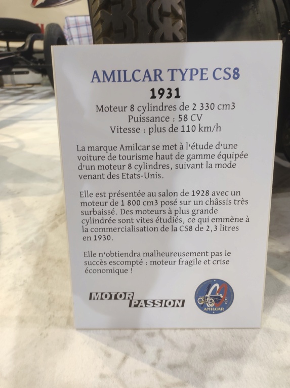 AMILCAR fête ses 100 ans au Salon Motor Passion en Avignon Img_3603