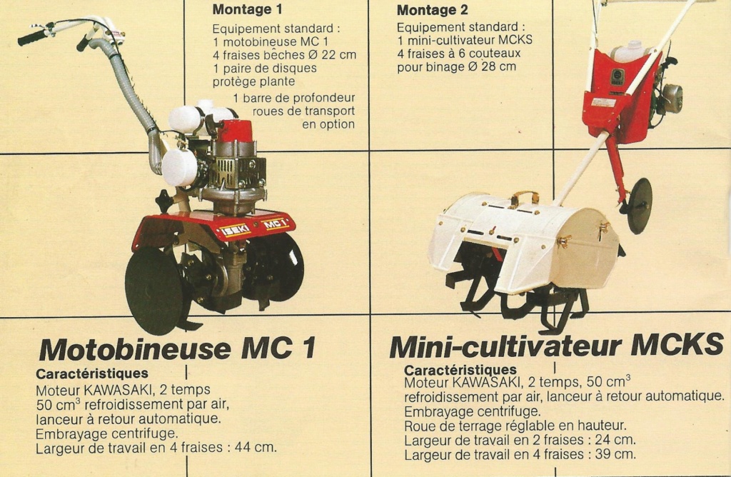 ISEKI : les motoculteurs en publicités Iseki_24