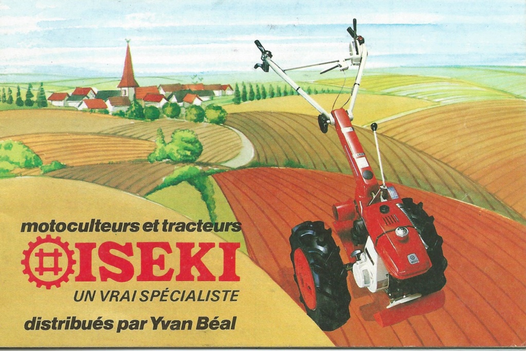 ISEKI : les motoculteurs en publicités Iseki_25