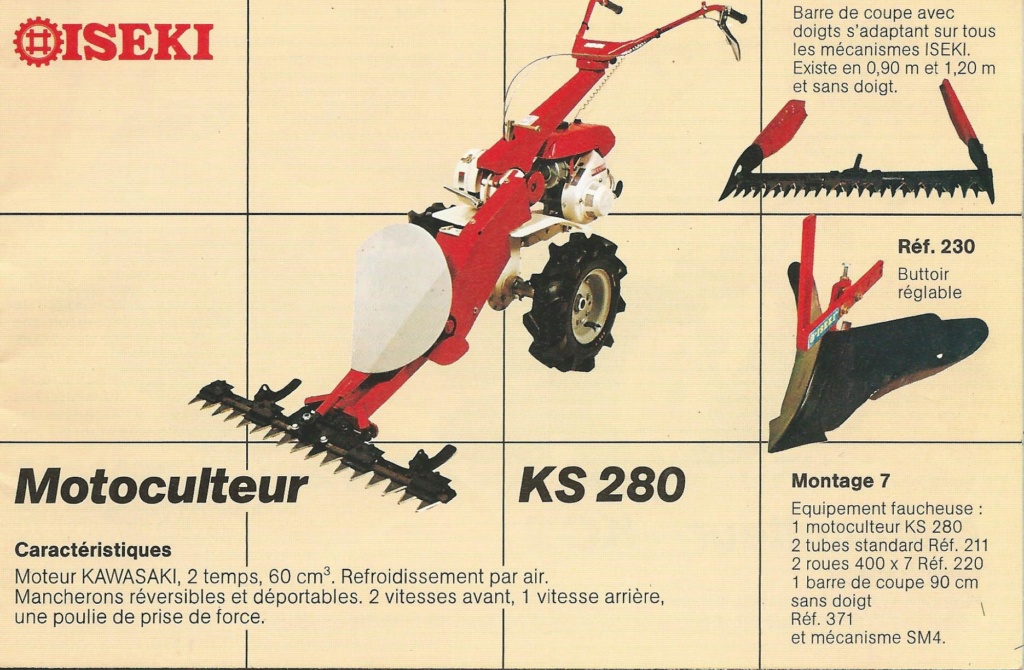 ISEKI : les motoculteurs en publicités Iseki_31
