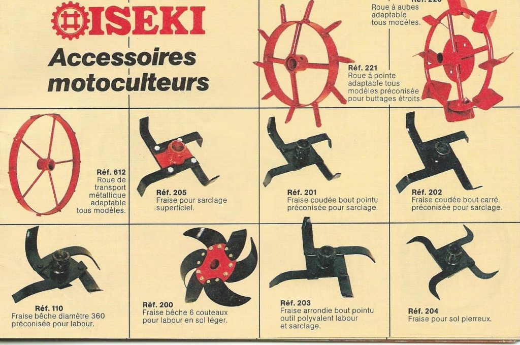 ISEKI : les motoculteurs en publicités Iseki_38