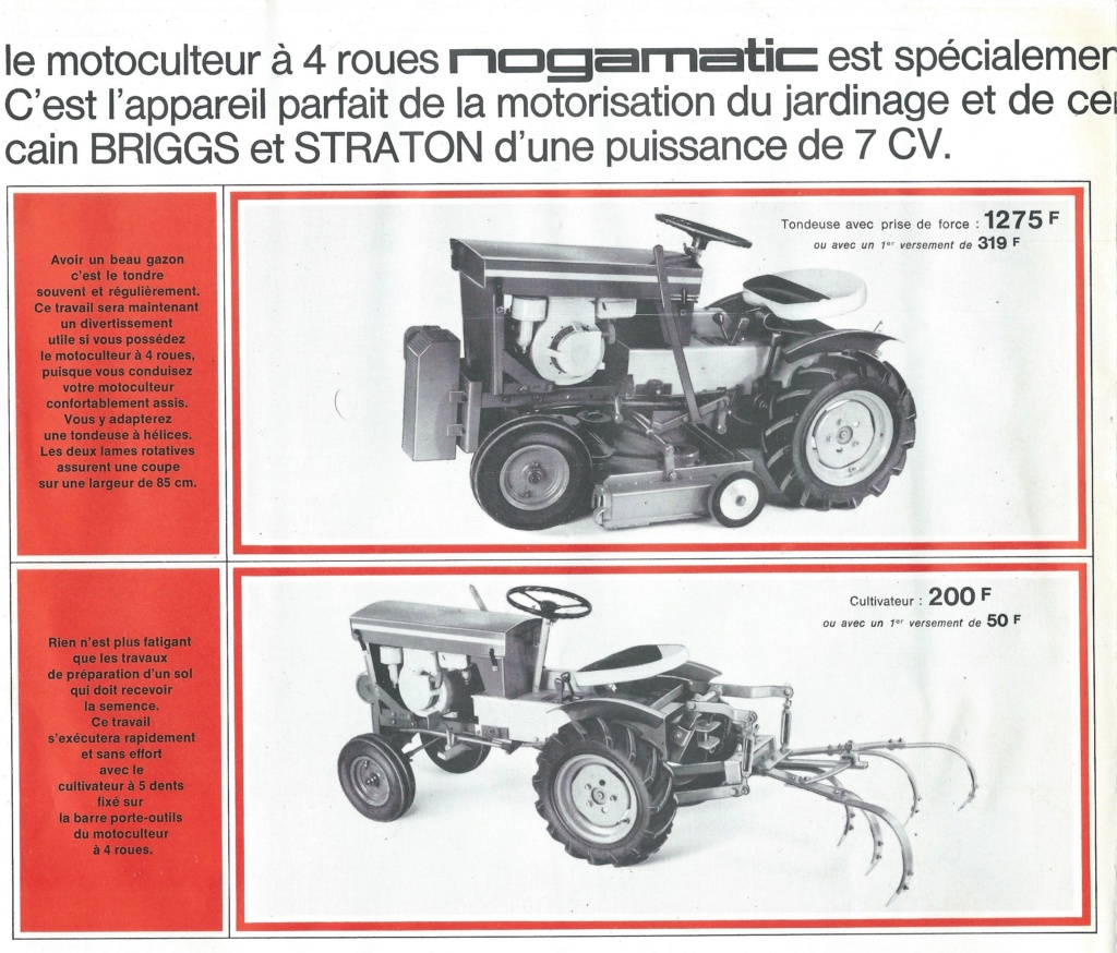 NOGAMATIC....aussi des micro-tracteurs ! Nogama11