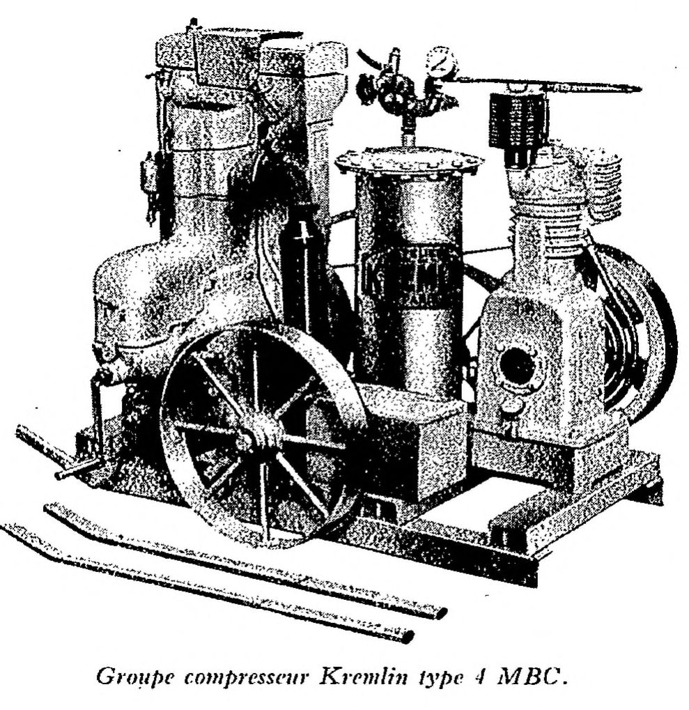 Les Compresseurs KREMLIN équipés de moteurs BERNARD Recher10