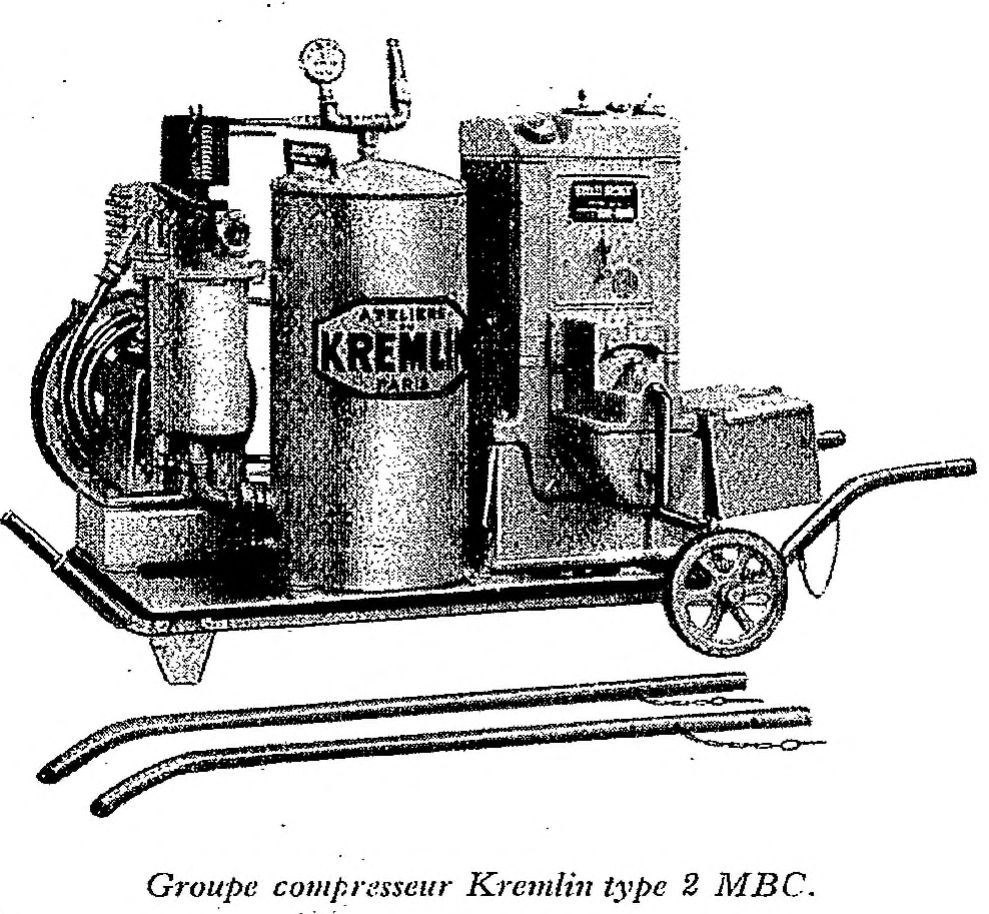 Les Compresseurs KREMLIN équipés de moteurs BERNARD Recher11