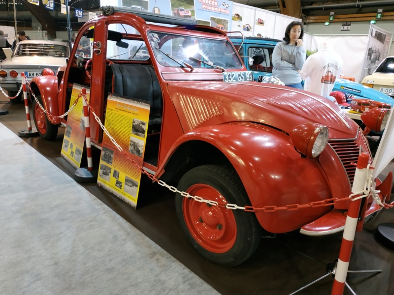 Citroën 2 CV Bicéphale des Sapeurs-Pompiers de Cogolin (Var) 1961 Salon379