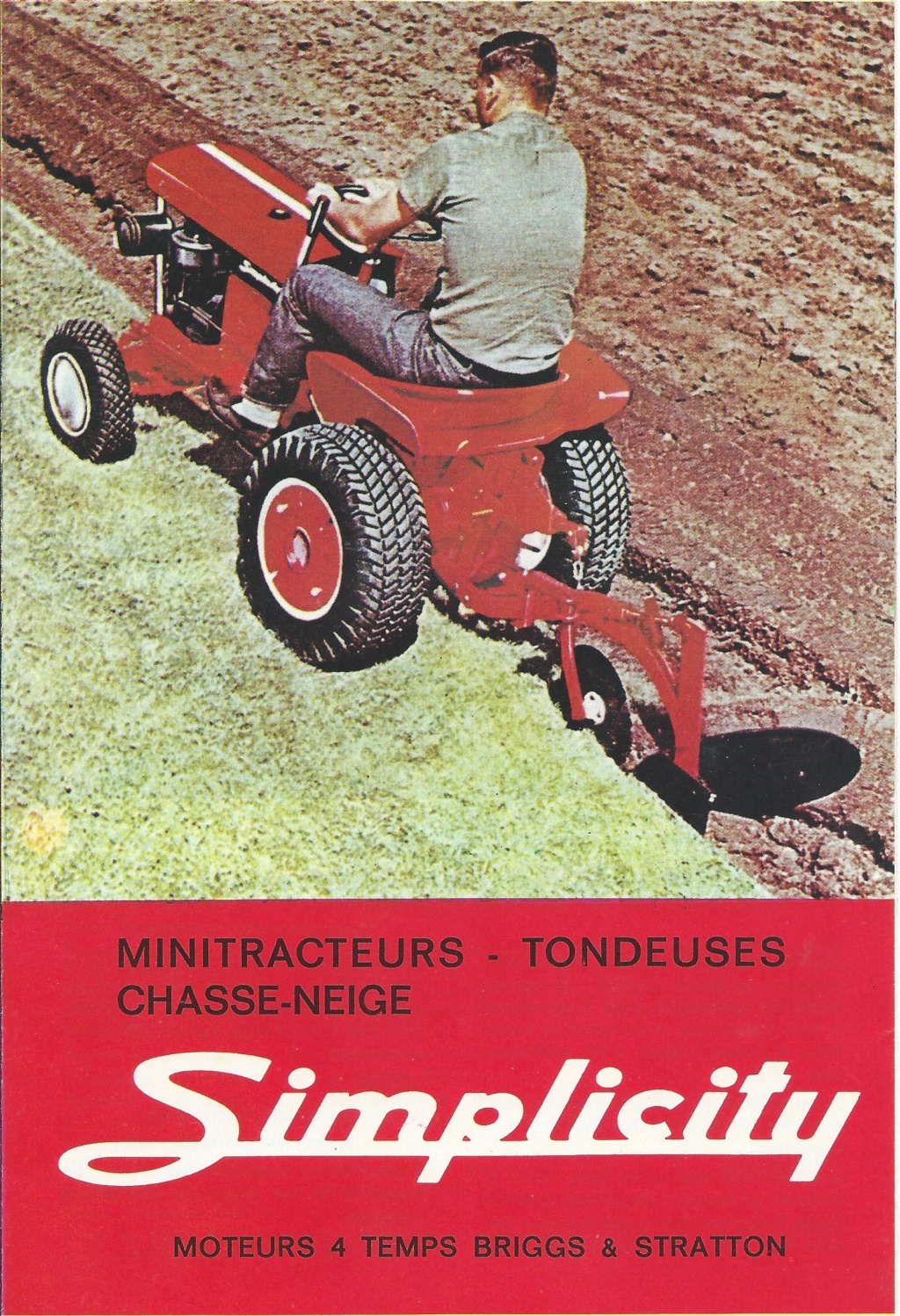 SIMPLICITY : micro-tracteurs Simpli11