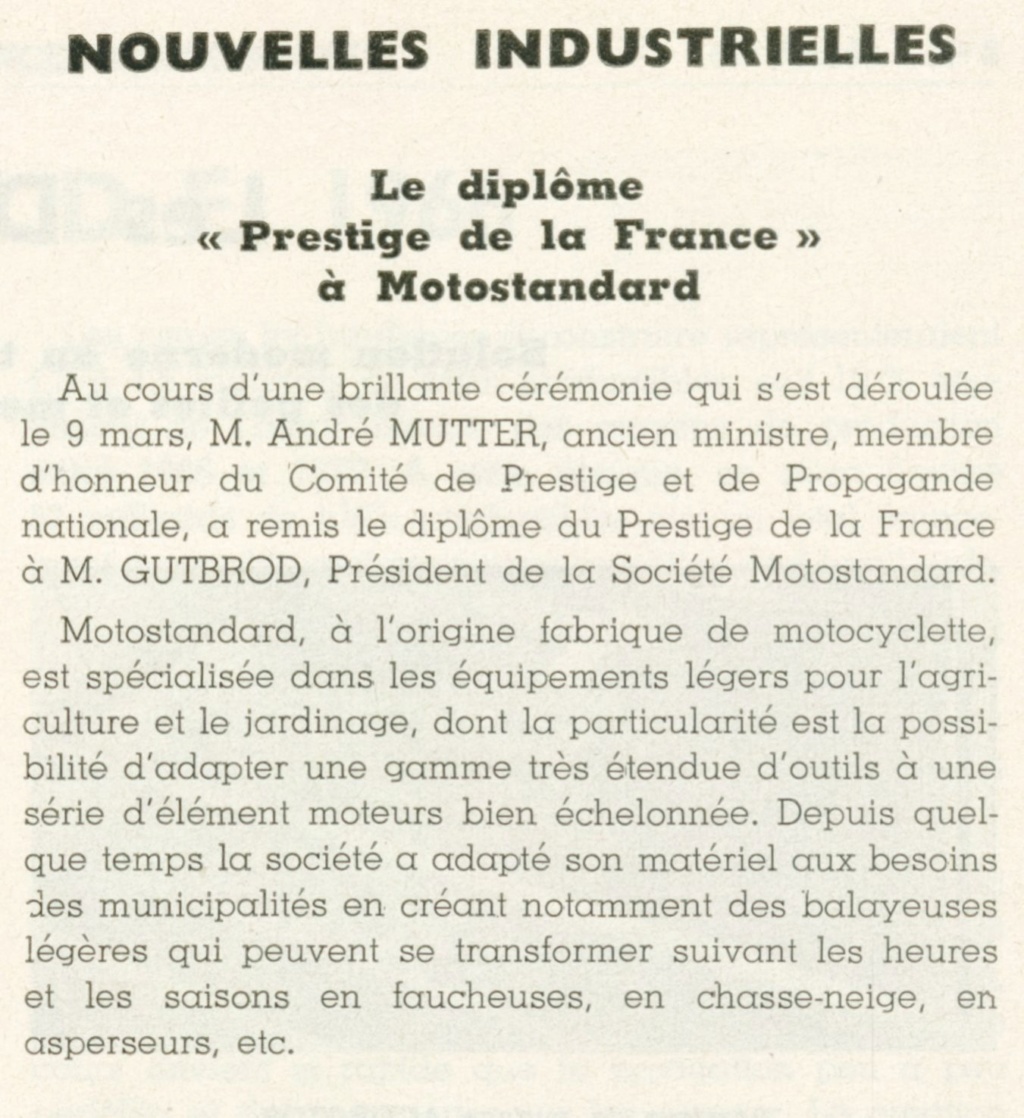 MOTOSTANDARD SUPERIOR : le motoculteur à 4 roues et ses descendants - Page 2 Techni13