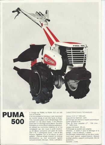 حق الحزم ساحرة واسع الخيال تنويه حكم motoculteur motostandard puma 500 -  ursulasebastine.com