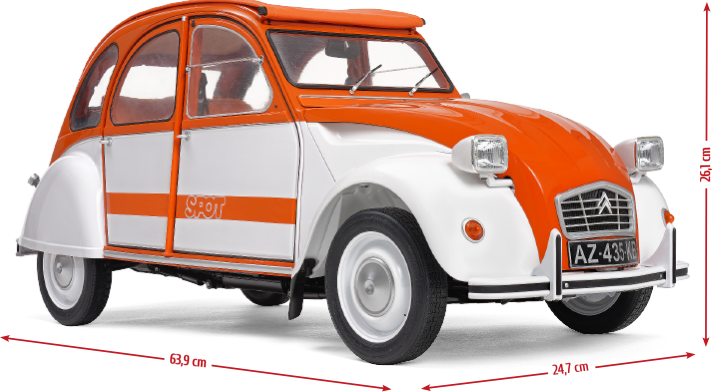 Citroën 2CV SPOT par Hachette Collections au 1/6 Z3_110