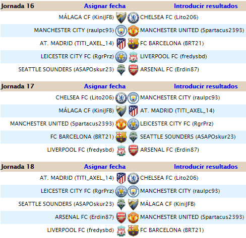 JORNADAS 16, 17 Y 18 Jornad18