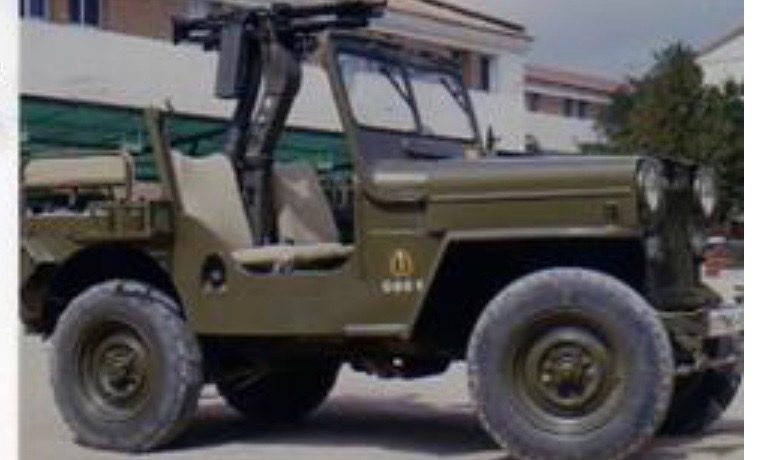 Base para ametralladora MG de CETME para vehículos jeep “Willys”. D4b09310